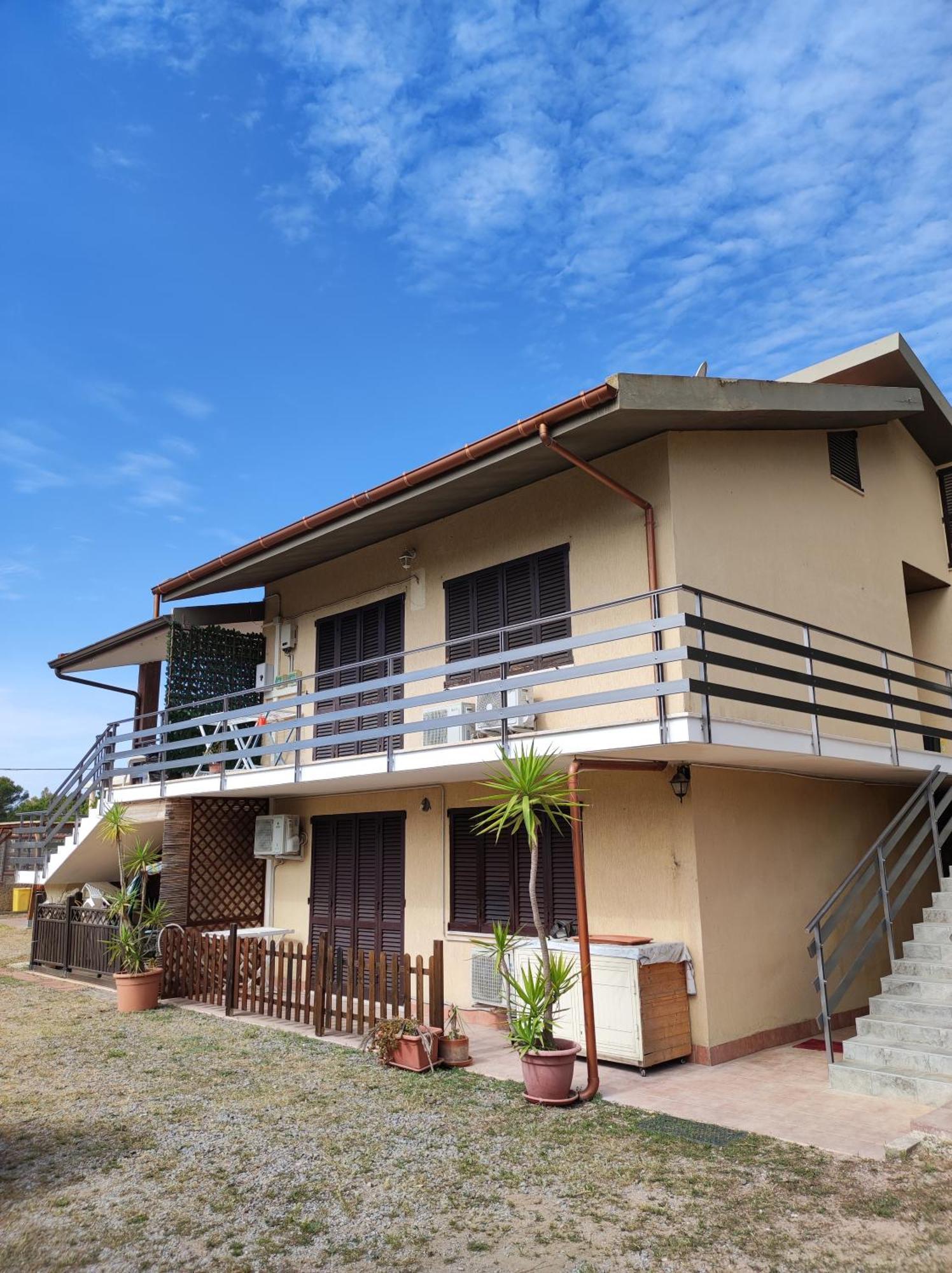 Casa Sonia Apartment Porto Pino Bagian luar foto